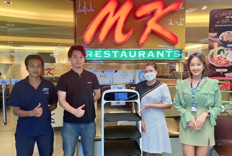 👍ผู้ช่วยงานเสิร์ฟหุ่นยนต์ต้อง Keenon T6 🤖🥢
เตรียมส่งหุ่นยนต์เสิร์ฟอาหาร ผู้ช่วยคนสำคัญ ทะยอยส่ง 24 สาขา กับ แบรนด์ร้านสุกี้อันดับ1ของไทย MK Restaurants ทางทีมงานDGF เซ็ตระบบพร้อมให้บริการ แล้วเจอกับน้องโรบอทเรากันได้นะค